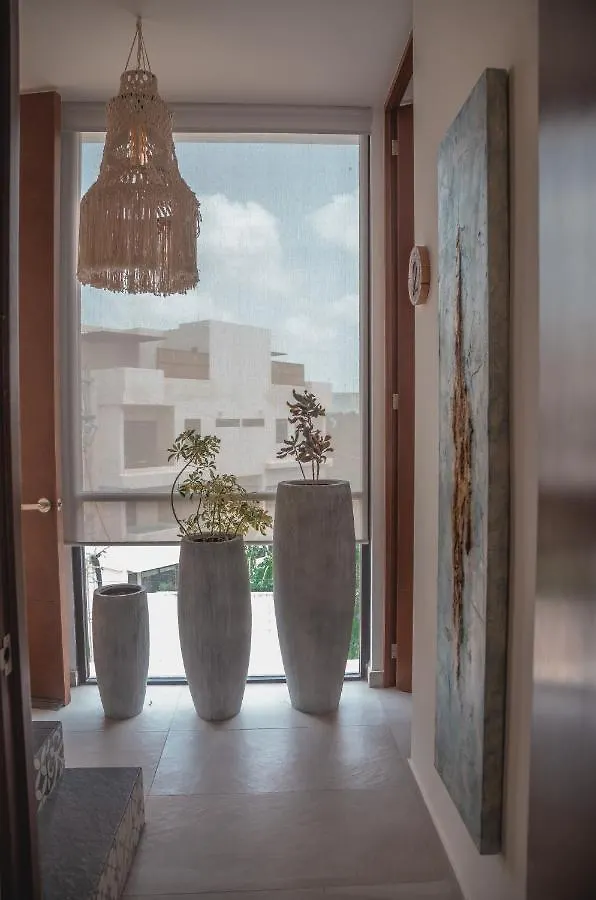 Amazing New Pent House With Private Pool!! Lägenhet Tulum