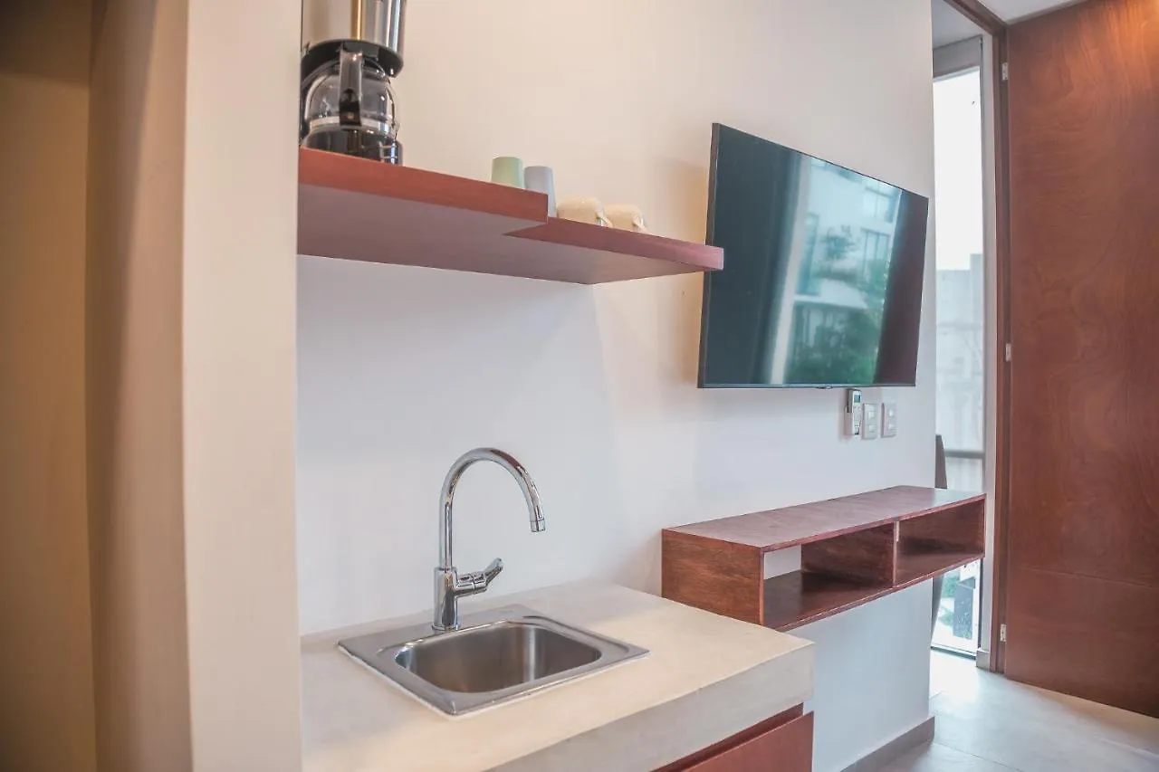 Amazing New Pent House With Private Pool!! Lägenhet Tulum